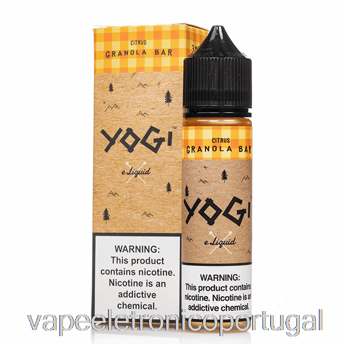 Barra De Granola Cítrica Vape Eletrônico - Yogi E-líquido - 60ml 6mg